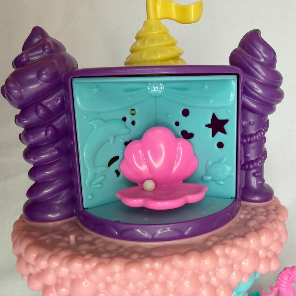Polly Pocket Rainbow Funland Mermaid Cove with Doll - Picture 4 of 10